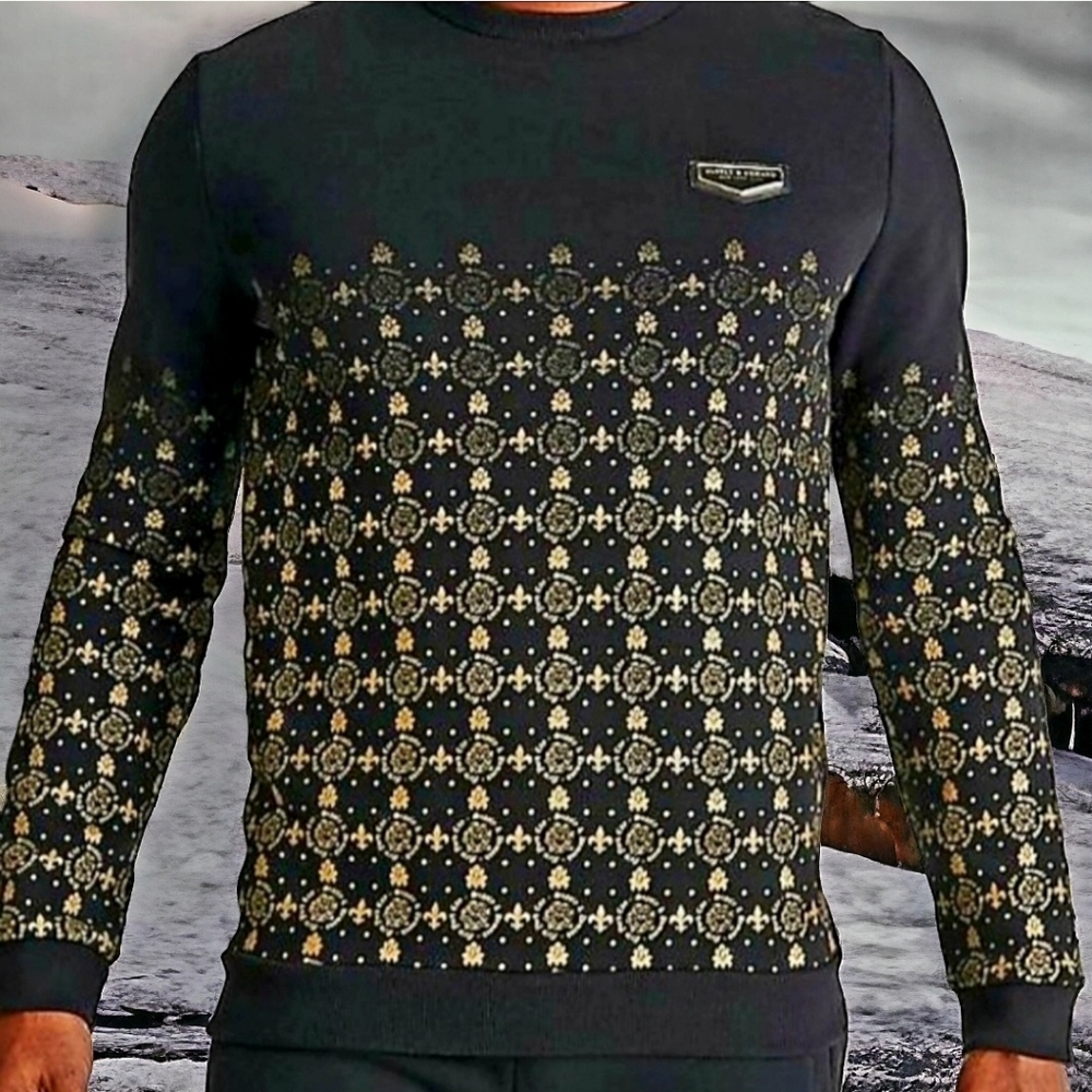 Supply & Demand Royalty monogram Sweatshirt.